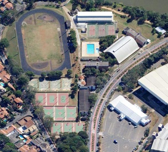 Vista aerea da FEF
