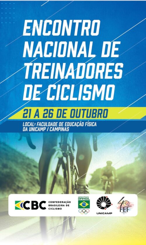 cartaz do encontro nacional de ciclismo