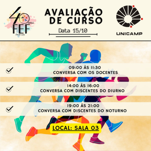avaliacao de curso