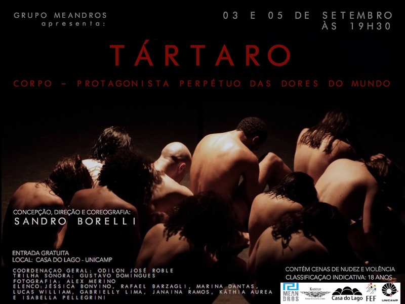 Grupo de Dança Meandros da FEF estreia seu novo espetáculo: "Tártaro"