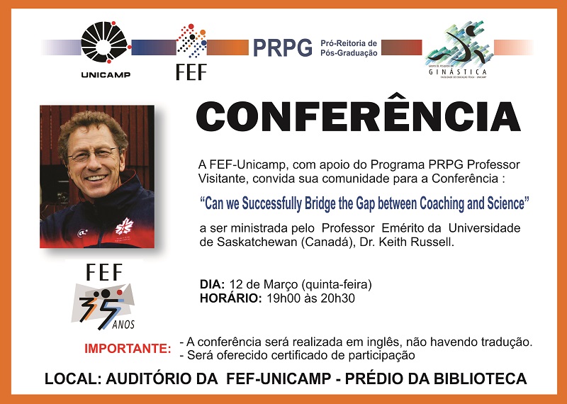 conferencia data e local