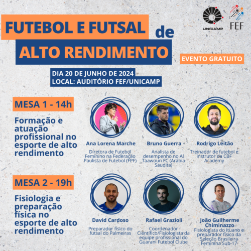 banner futebol e futsal de alto rendimento