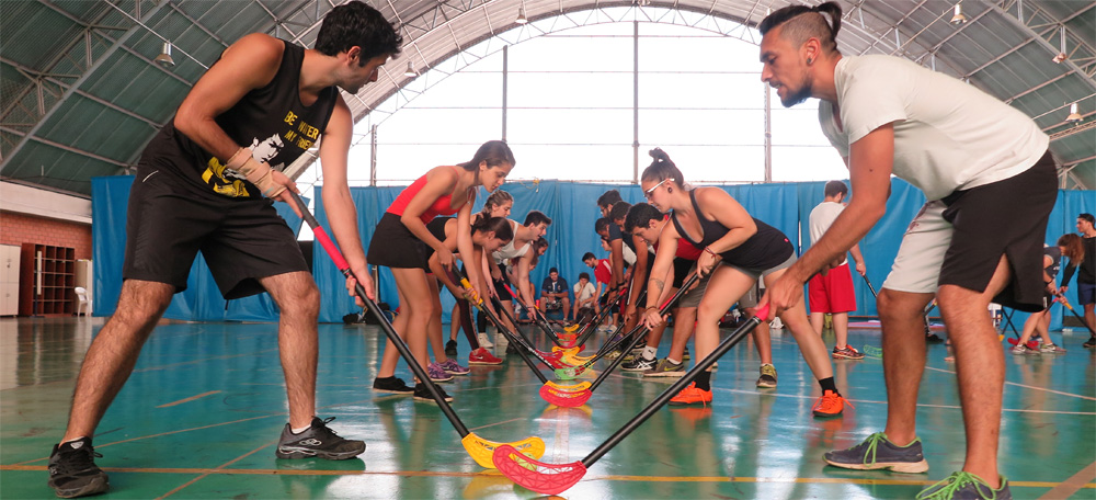 Curso Básico e Festival de Floorball