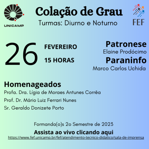 colação de grau