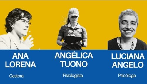 foto de ana lorena, angelica tuono e luciana angelo