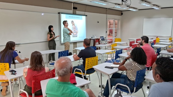 fotos da aula sobre traumas