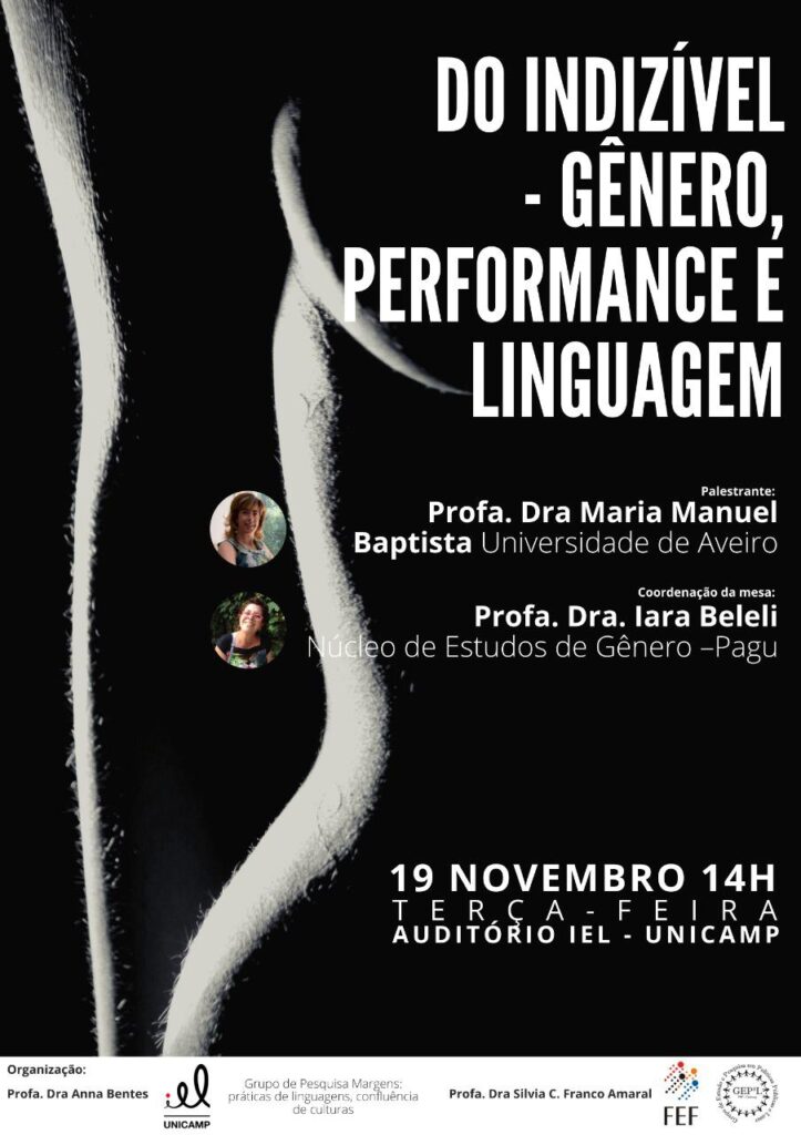 Do Indizível - Gênero, Performance e Linguagem