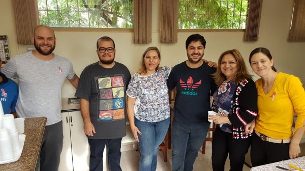 Colaboradores da FEF promovem