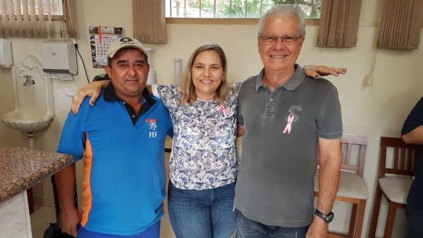 Colaboradores da FEF promovem