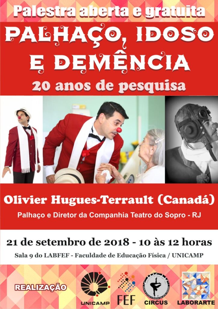 Palestra: Palhaço, Idoso e Demência