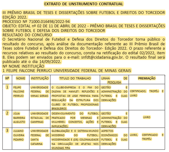 Futebol e Defesa dos Direitos do Torcedor