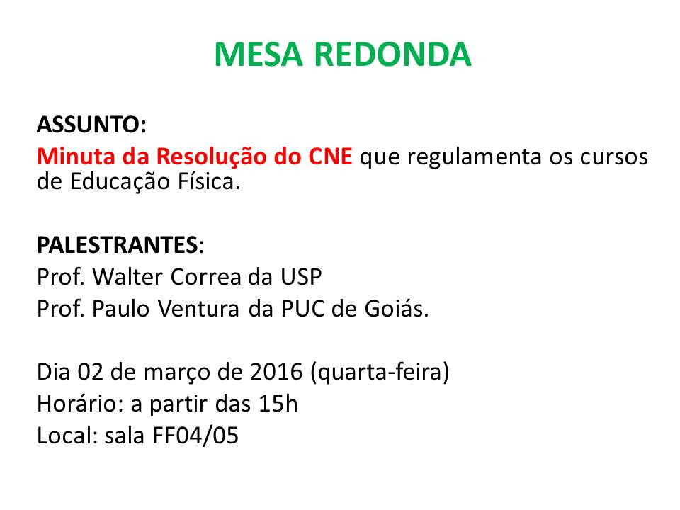 mesa redonda