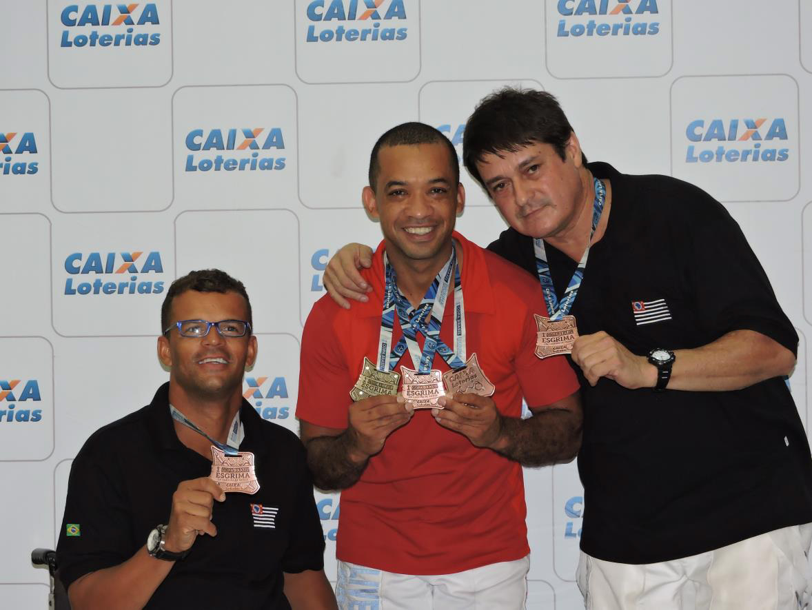 Luciano Pereira, Lenilson Oliveira e Eduardo Oliveira