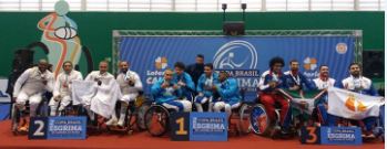 Equipe de Esgrima em Cadeira de Rodas da Unicamp
