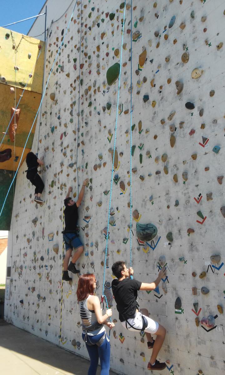 parede escalada