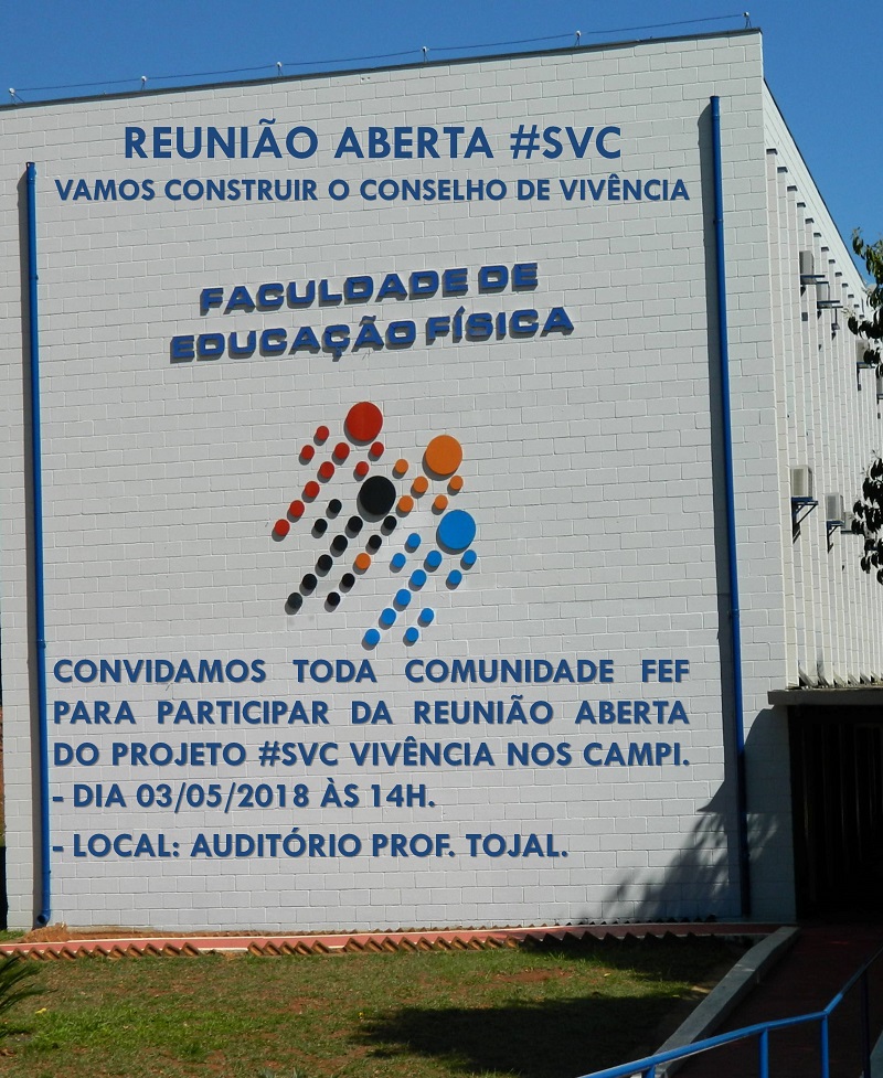Reunião Aberta #SVC - Vivência nos Campi