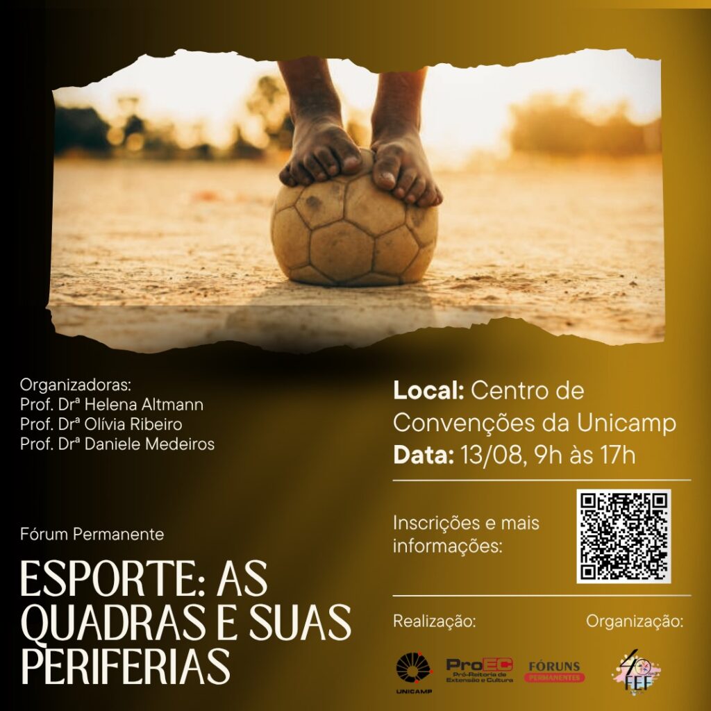 Evento discute o esporte como prática cultural e política nas periferias sociais e urbanas