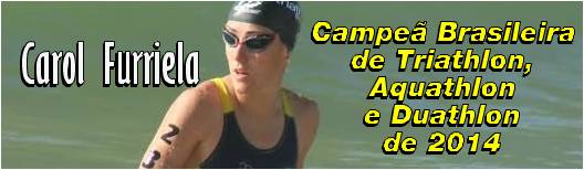 Carol Furriela, do Triathlon da FEF/Unicamp, alcança a Tríplice Coroa