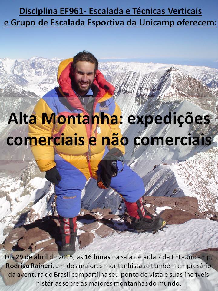 Alta Montanha: Palestra 