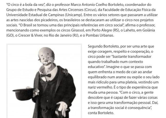 Espetáculos Circenses