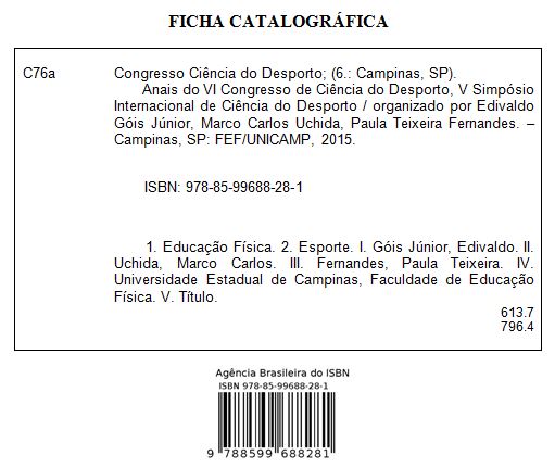 ficha catalografica