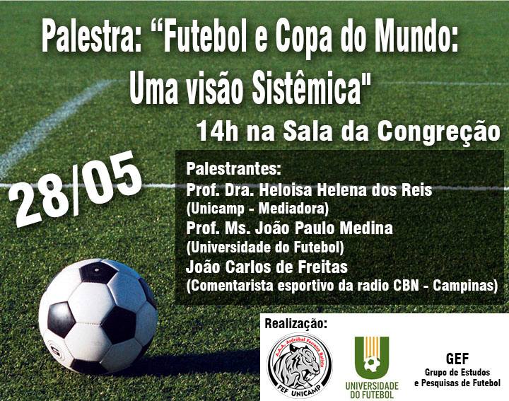 palestra Futebol e Copa