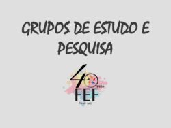 Grupos de Estudo e Pesquisa