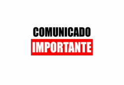Comunicado Importante