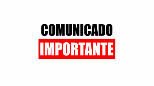Comunicado Importante